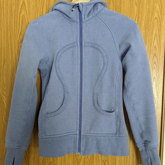 lululemon athletica Tops - Lululemon scuba hoodie Sz. 2 Lilac/purple